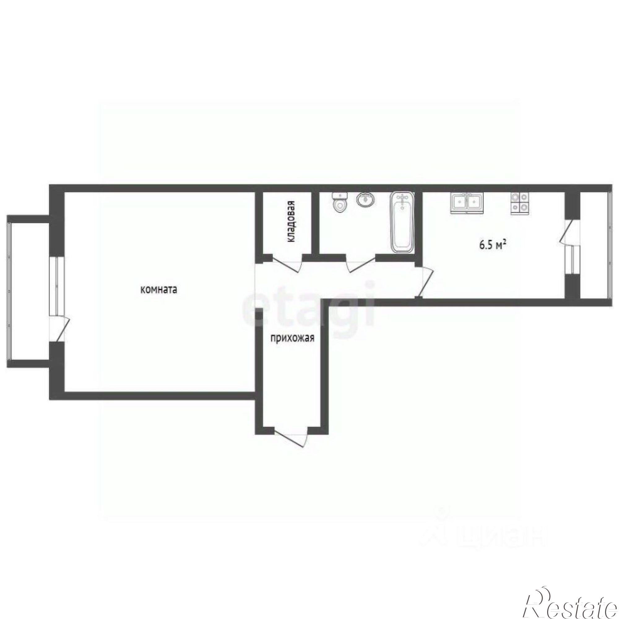 Купить квартиру за 2 700 000 рублей