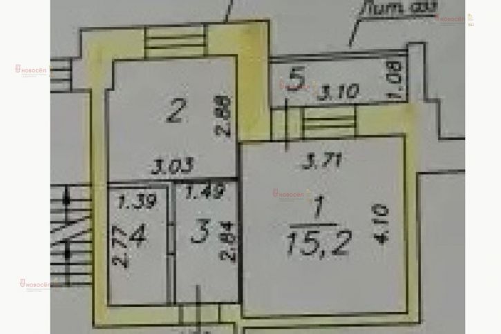 1-комн квартира Сапожникова 3