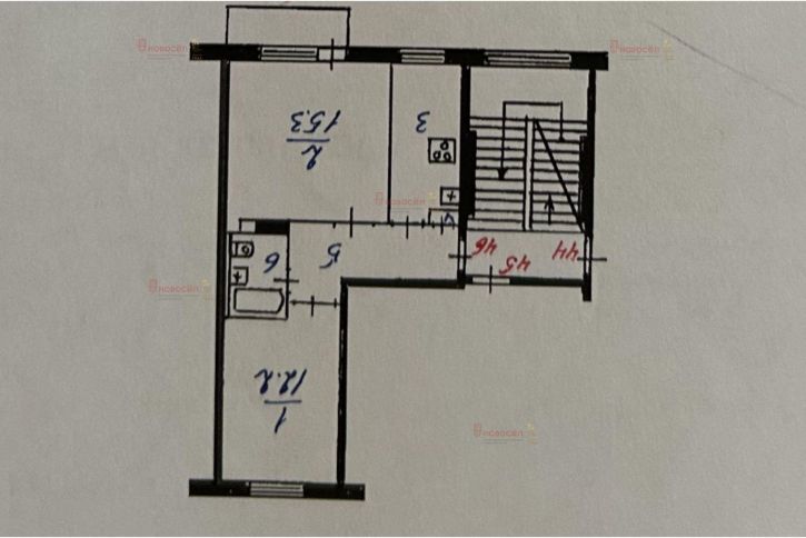 2-комн квартира Бажова 5а